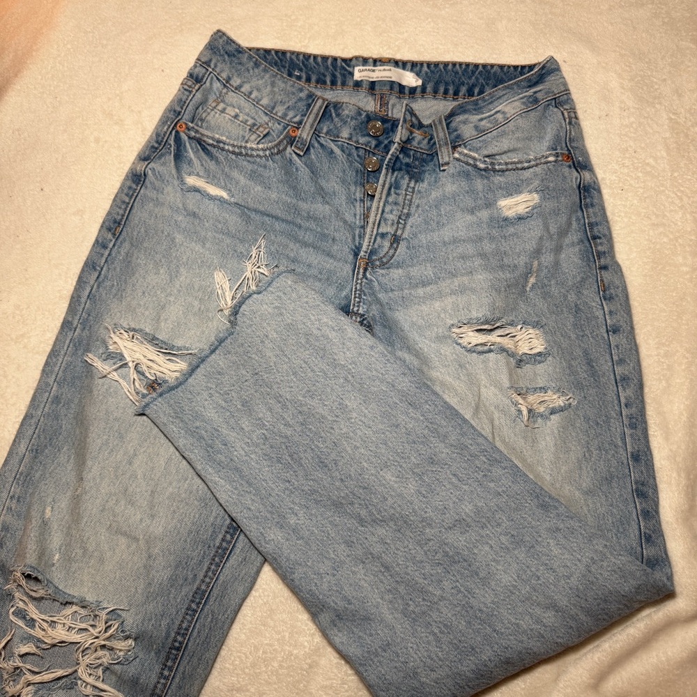 Garage Ex Boyfriend Size 0 Ripped Jeans